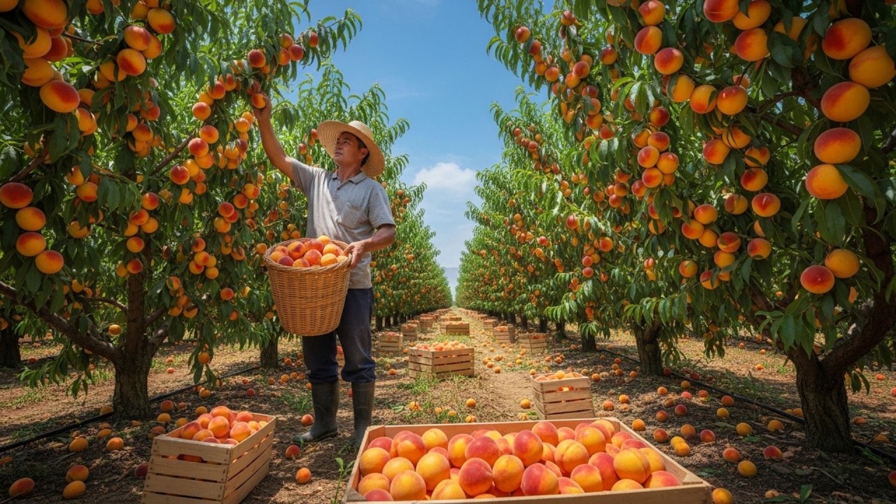 Inside America&rsquo;s Peach Industry Harvesting and Canning at Scale | FarmSmart Insight