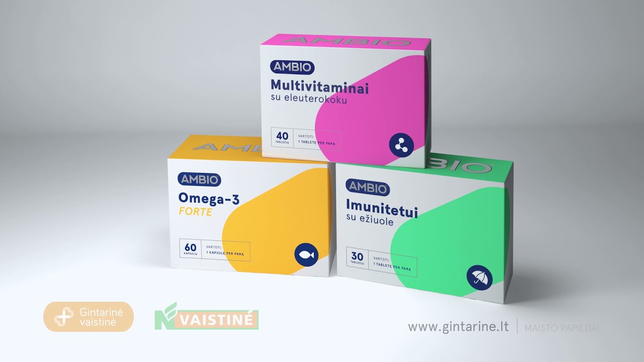 AMBIO - maisto papildai laimingai &scaron;eimai