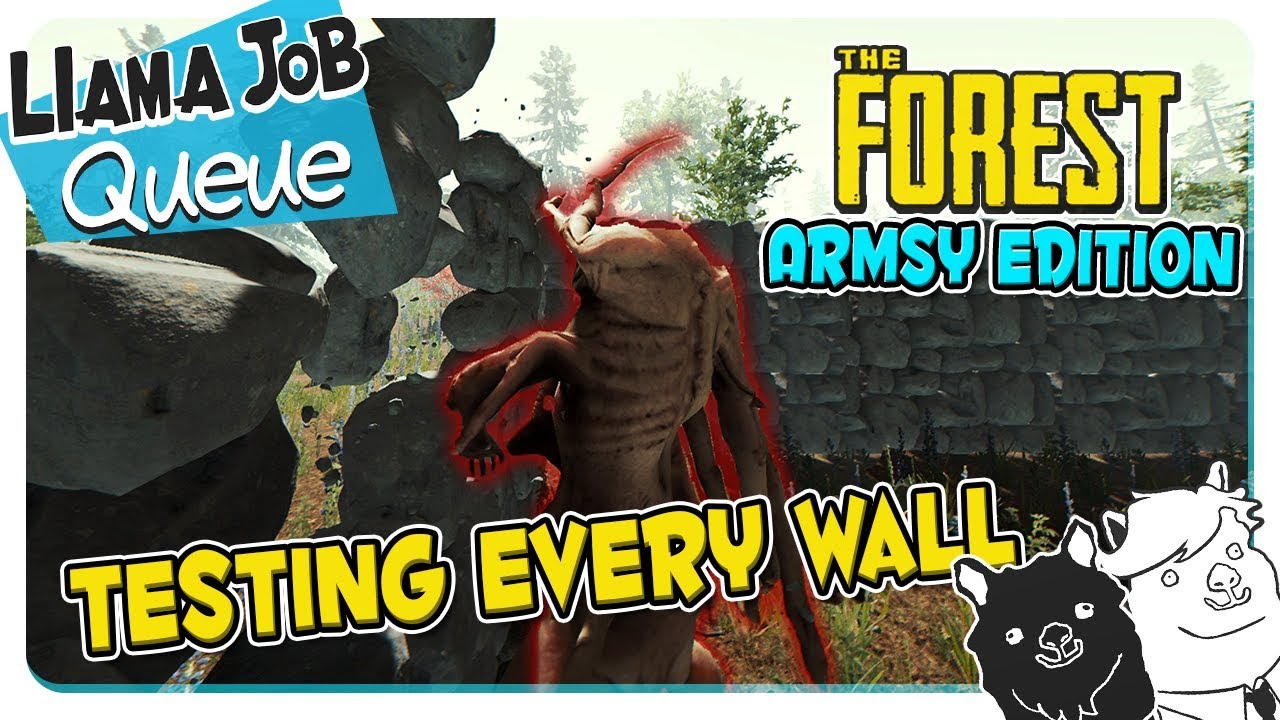 Defensive Wall Durability Test | The Forest