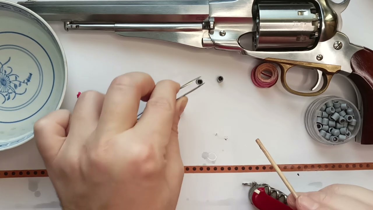Homemade percussion caps CCI no.11 quick and easy for 0,02$