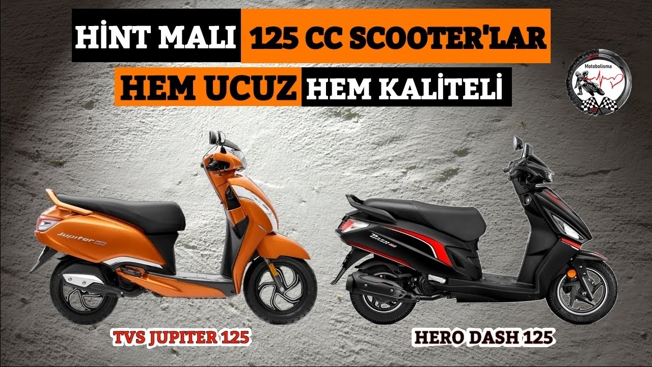 TVS JUPITER 125 VE HERO DASH 125 | HANGİSİ DAHA İYİ? | #125ccscooter  #herodash  #tvsjupiter
