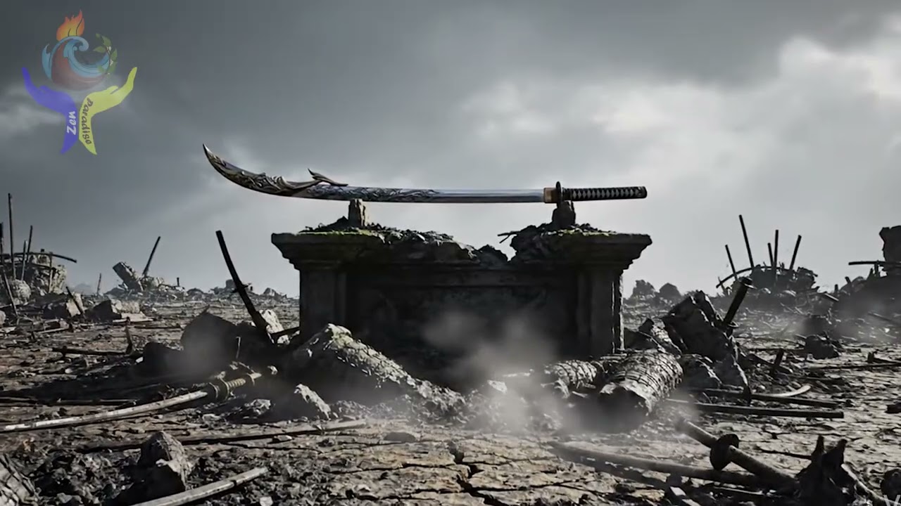 Battlefield Altar Katana • Broken Plateau Stillness • Samurai Zen Ambient