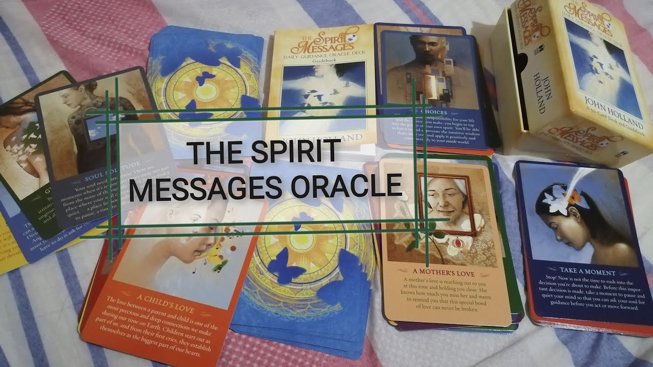 The Spirit Messages Oracle Cards (by John Holland) ~ Unboxing + Flip-through + First Impression