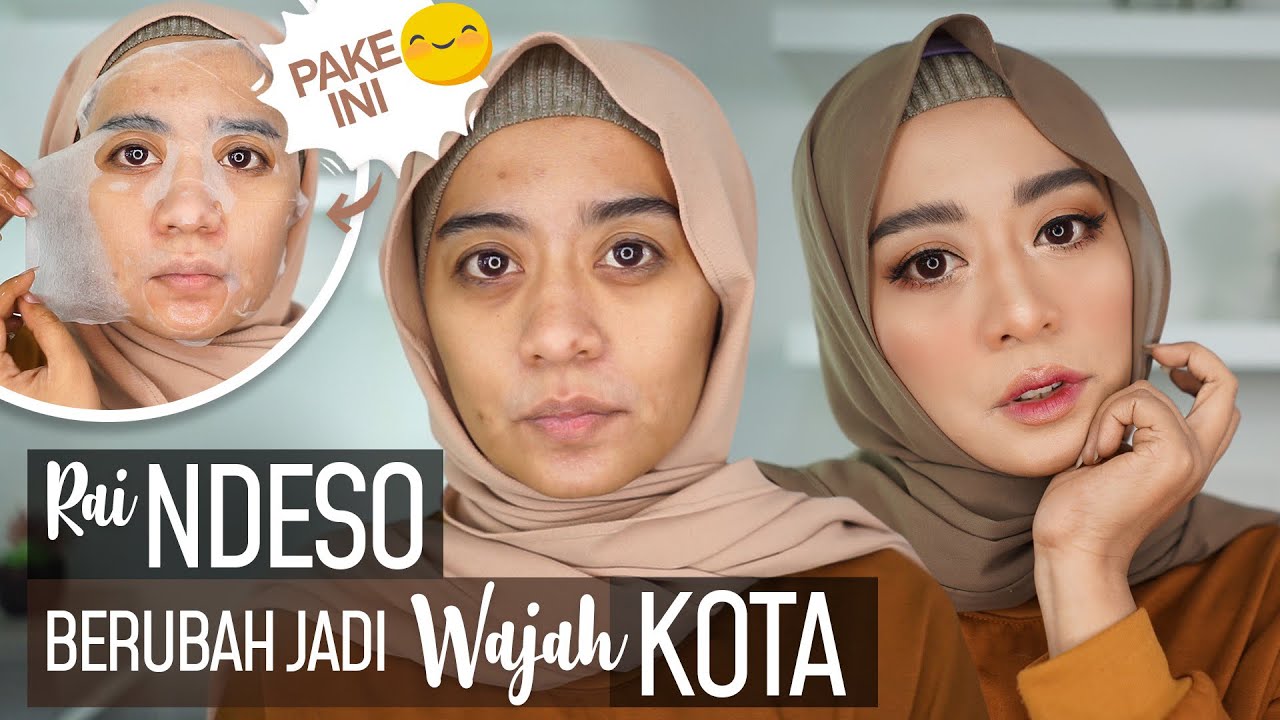 WAJAH NDESO BERUBAH KEKINIAN! KUSAM JADI CERAH! PAKAI PRODUK YANG MUDAH DICARI