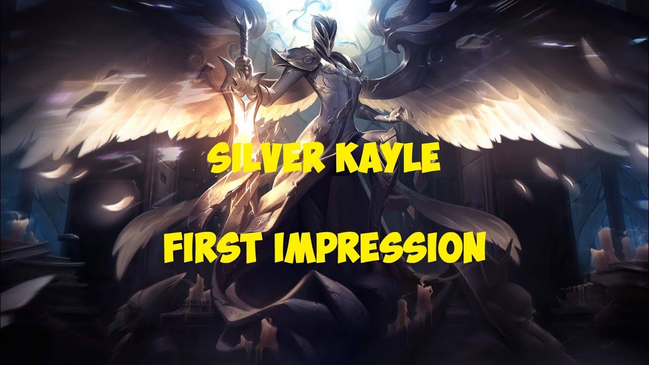NEW SILVER KAYLE SKIN - first impression | kayle 1v9