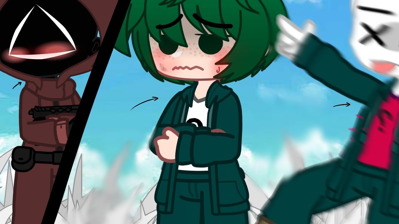 Triangle is protecting Midoriya😳👊💞💕✨|| TdDk💕 || mha/bnha × Squid game ||