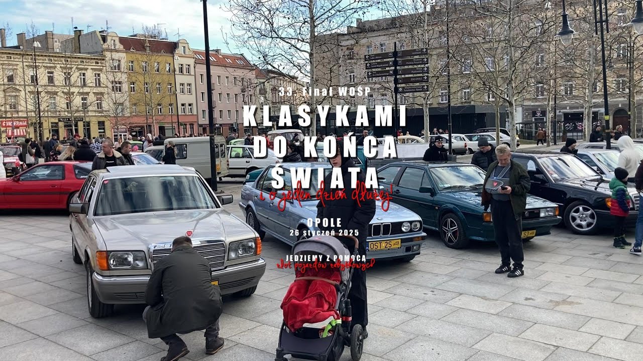 Klasykami do Końca Świata - Zlot Pojazdów Zabytkowych - Wielka Orkiestra Świątecznej Pomocy 2025