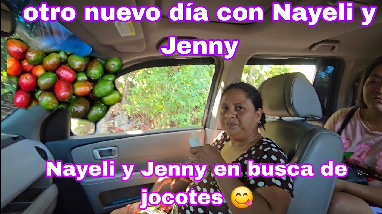 Nayeli anda en busca de jocotes¿a cuantos salvadoreños nos encantan los jocotes?🤭