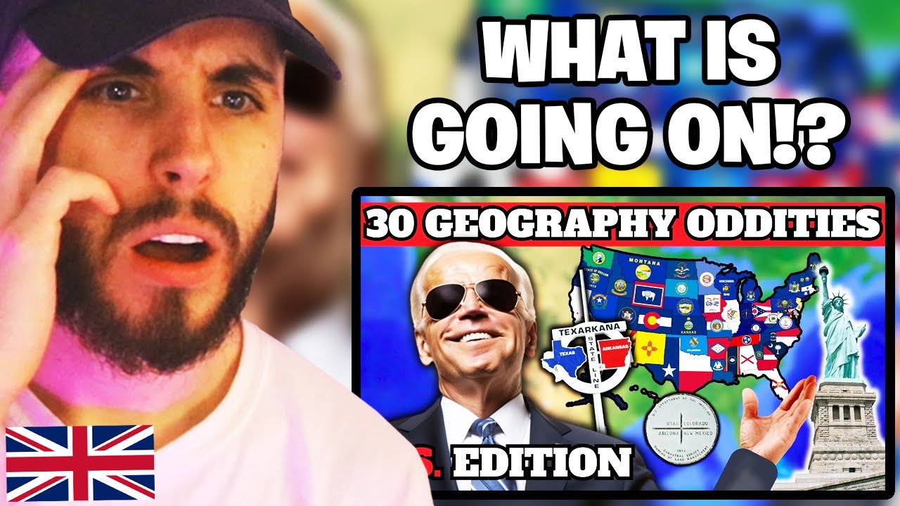 Brit Reacts to 30 Oddities of U.S. Geography
