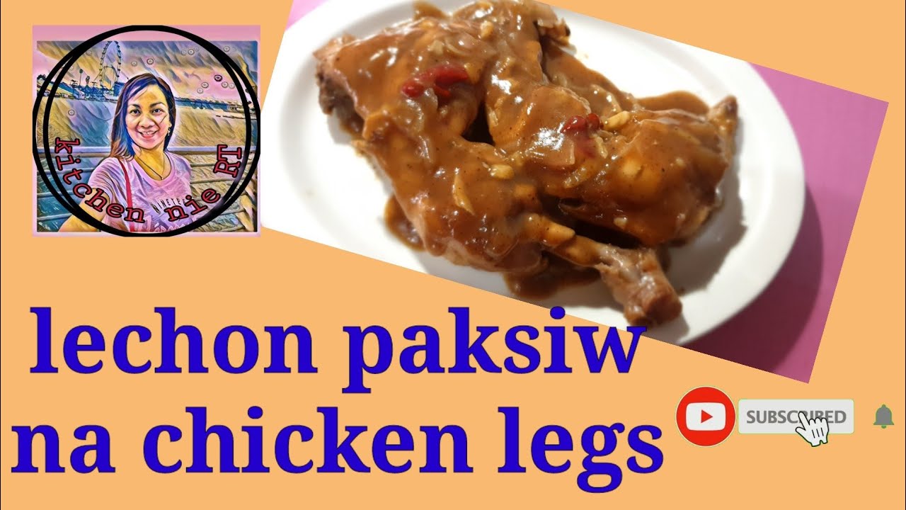 CHICKEN LECHON PAKSIW With SPRITE