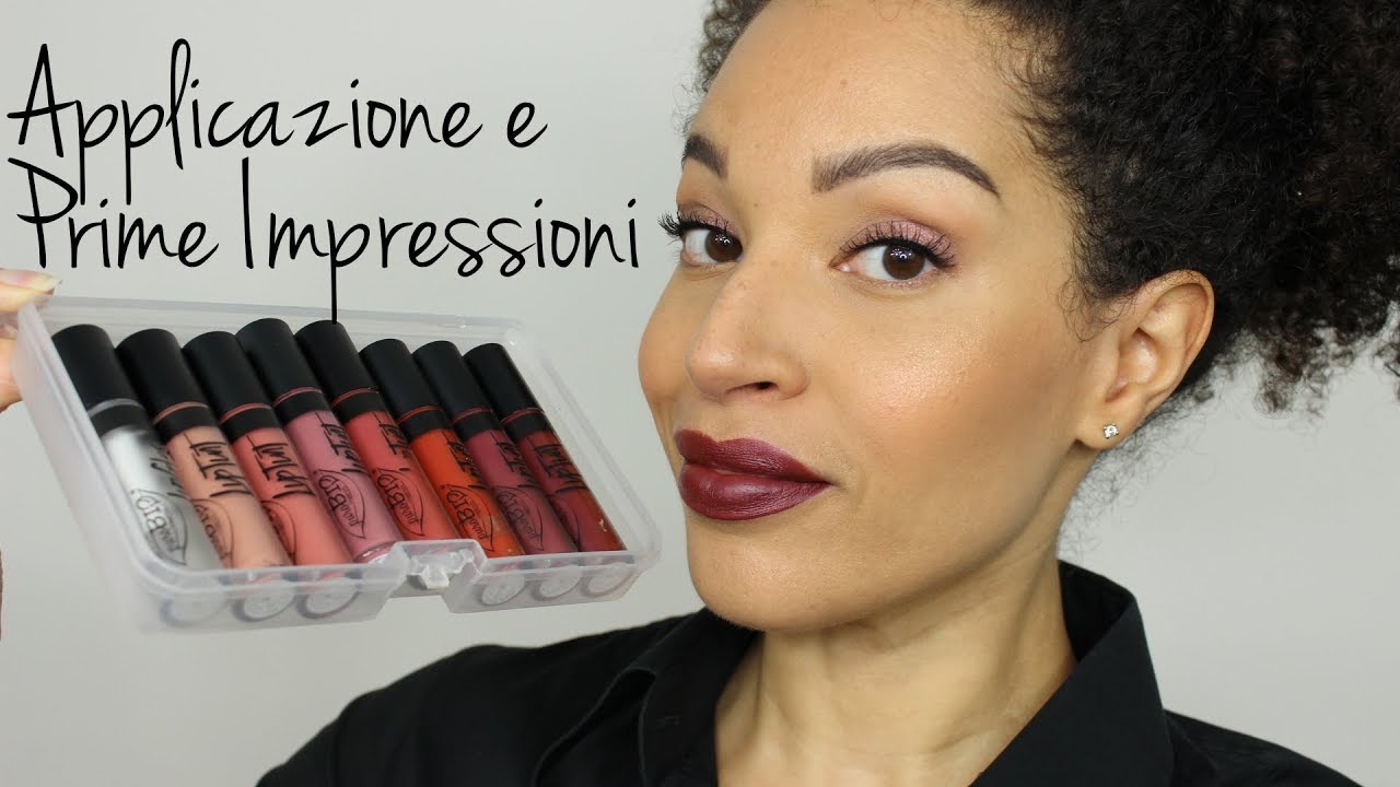 LipTint PuroBio Cosmetics : Applicazione e Prime Impressioni