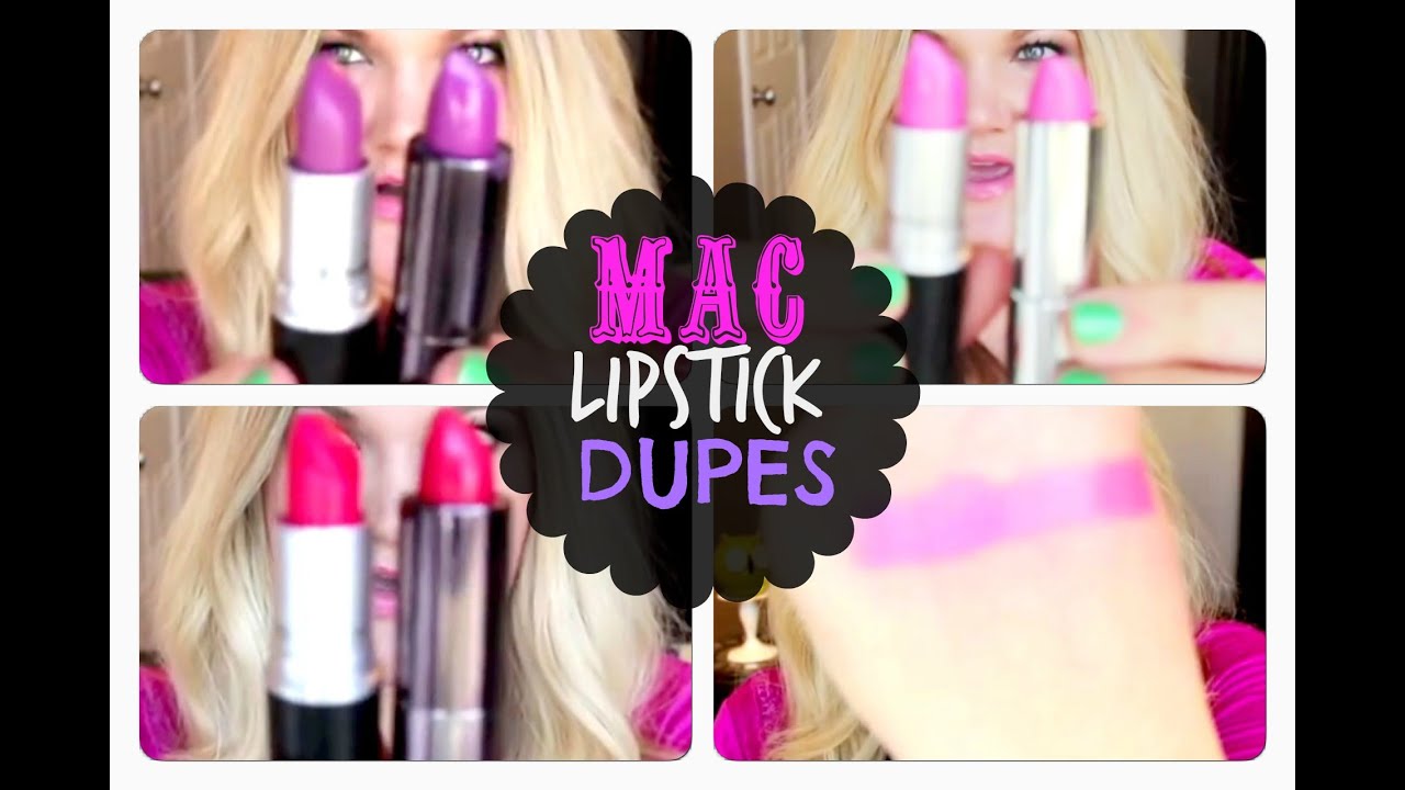 ★ 34 MAC LIPSTICK DUPES: DRUGSTORE DUPES★