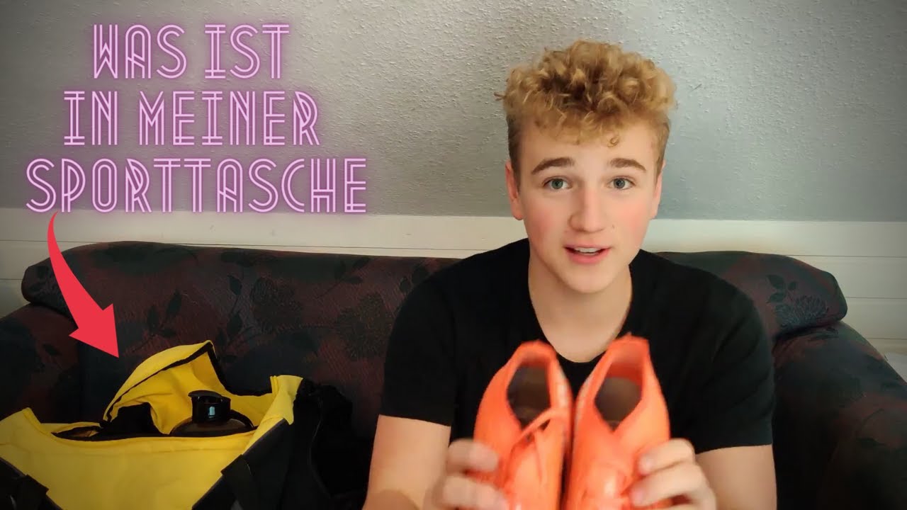 Sporttasche Fußball ⚽ LiHa2004 zeigt was er dabei hat!