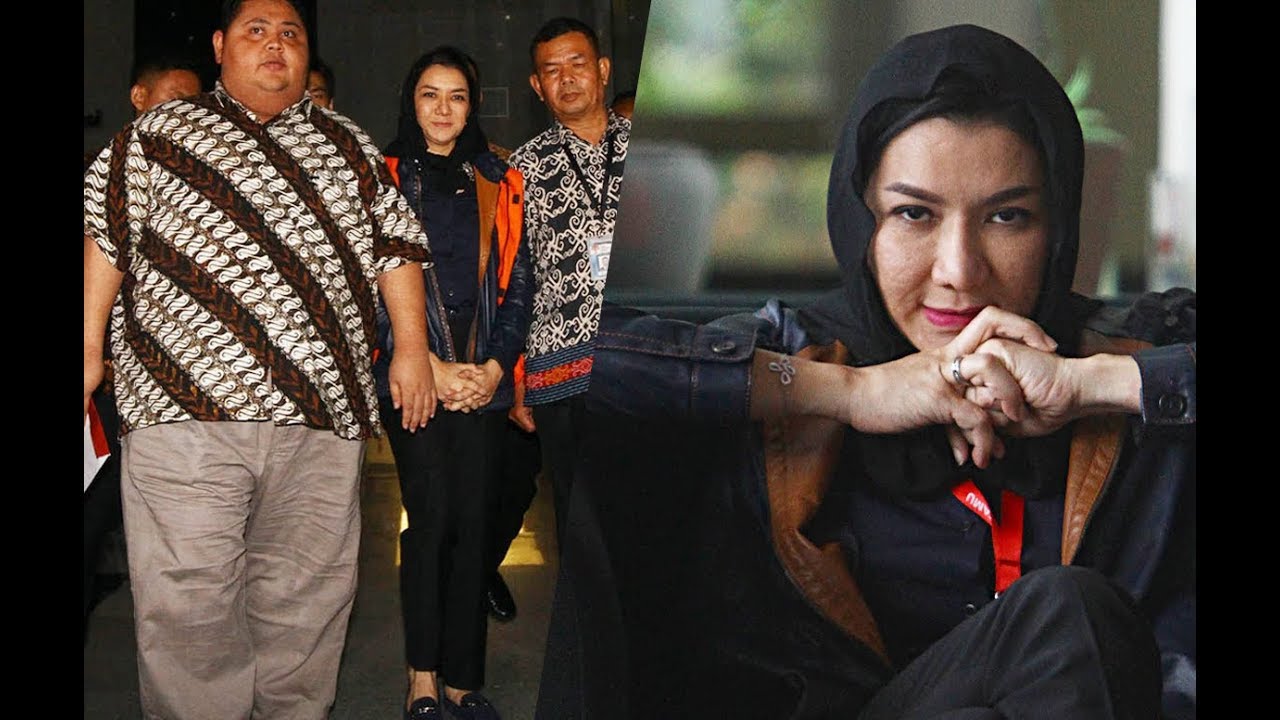Tampil Modis, Bupati Terkaya Rita Widyasari Langsung Ditahan KPK