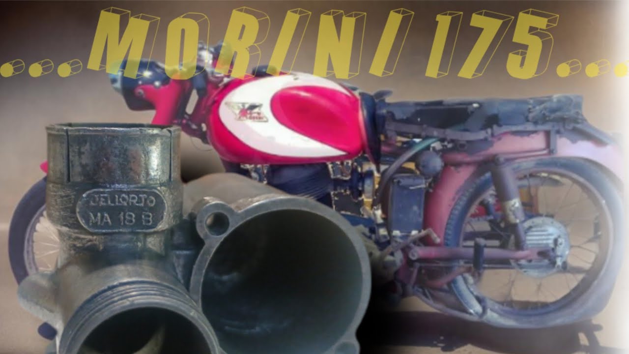 🔩🪛 Morini 175 Turismo 🪛🔩 ...Carburatore Dell'Orto MA 18b...