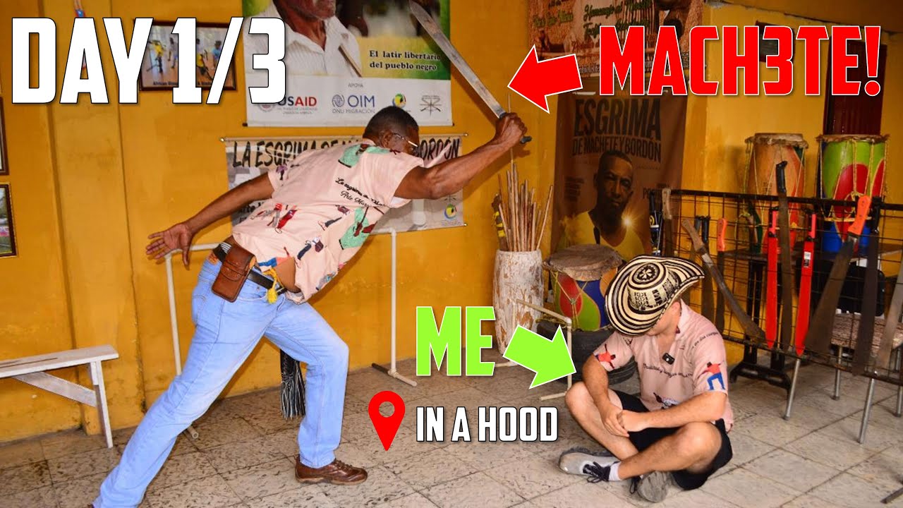 Can you REALLY MASTER Colombian martial art ESGRIMA in just THREE DAYS? (Day 1)