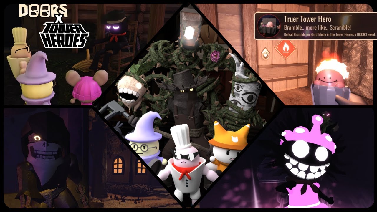 Tower Heroes x DOORS 2025 Collab