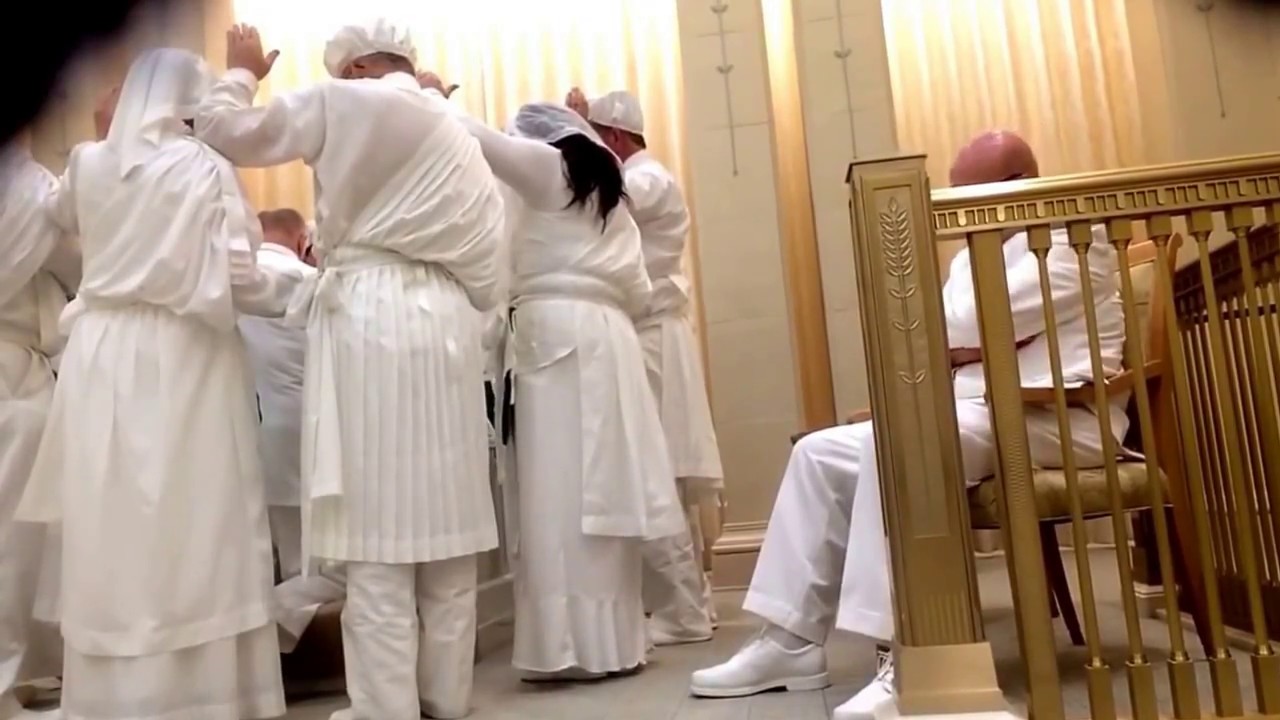 Mormonen Tempel Gebetskreis mit versteckter Kamera