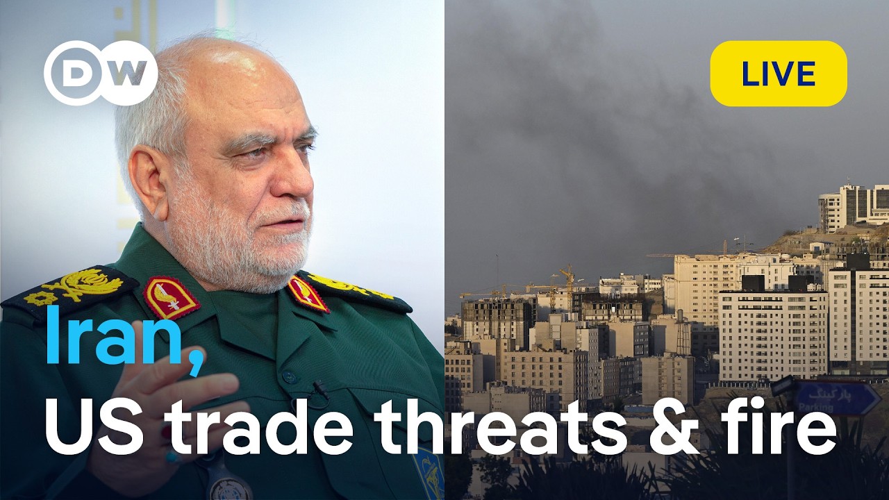 Iran threatens &lsquo;devastating&rsquo; retaliation; IRGC intelligence chief &lsquo;killed&rsquo; | DW News