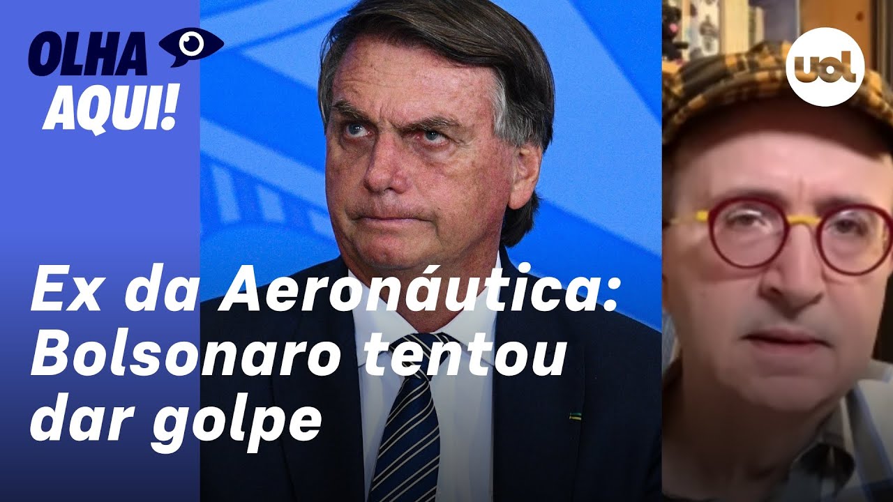 Reinaldo: Ex-comandante da Aeronáutica confirma ação de Bolsonaro pró-golpe e ameaça de prisão