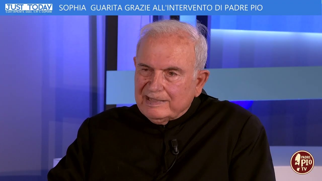 Sophia guarita grazie all&rsquo;intercessione di Padre Pio