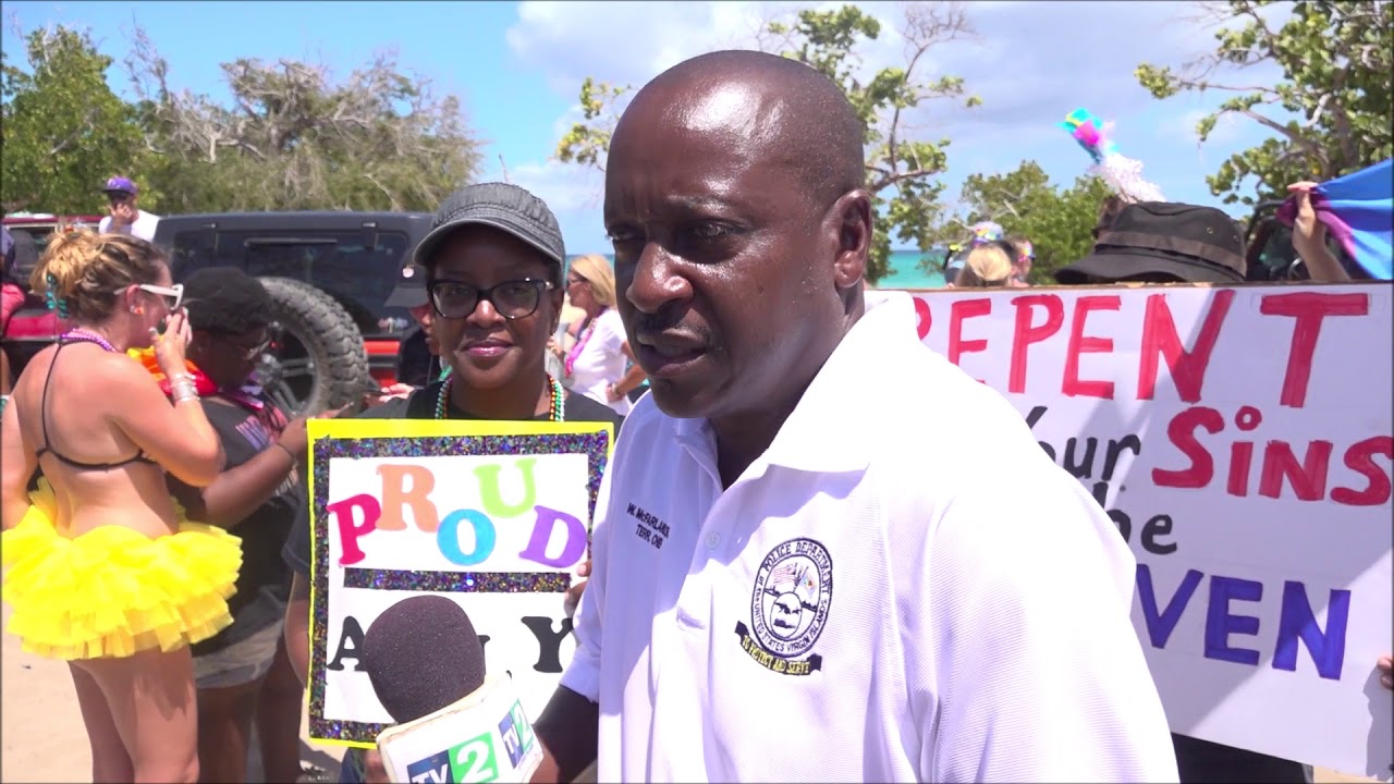 Scenes from St. Croix First Ever LBGTQ Parade