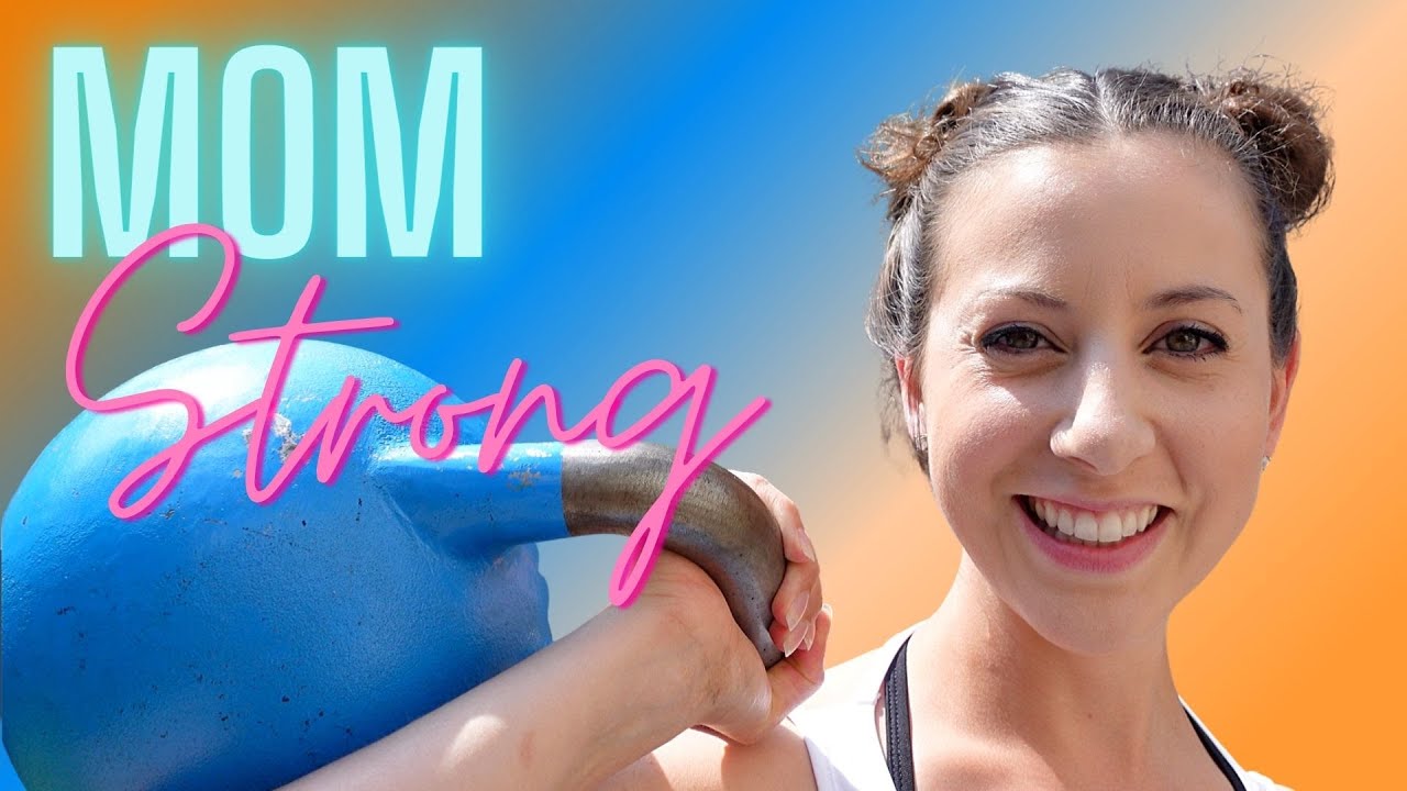 GET FIT with Me!  20 Min Postpartum Kettlebell Workout  I  Smart Strength