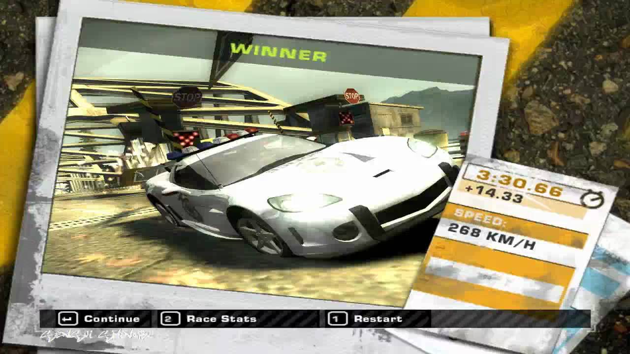 NFS:Most Wanted - Challenge Series - #49 - Tollbooth Time Trial - HD