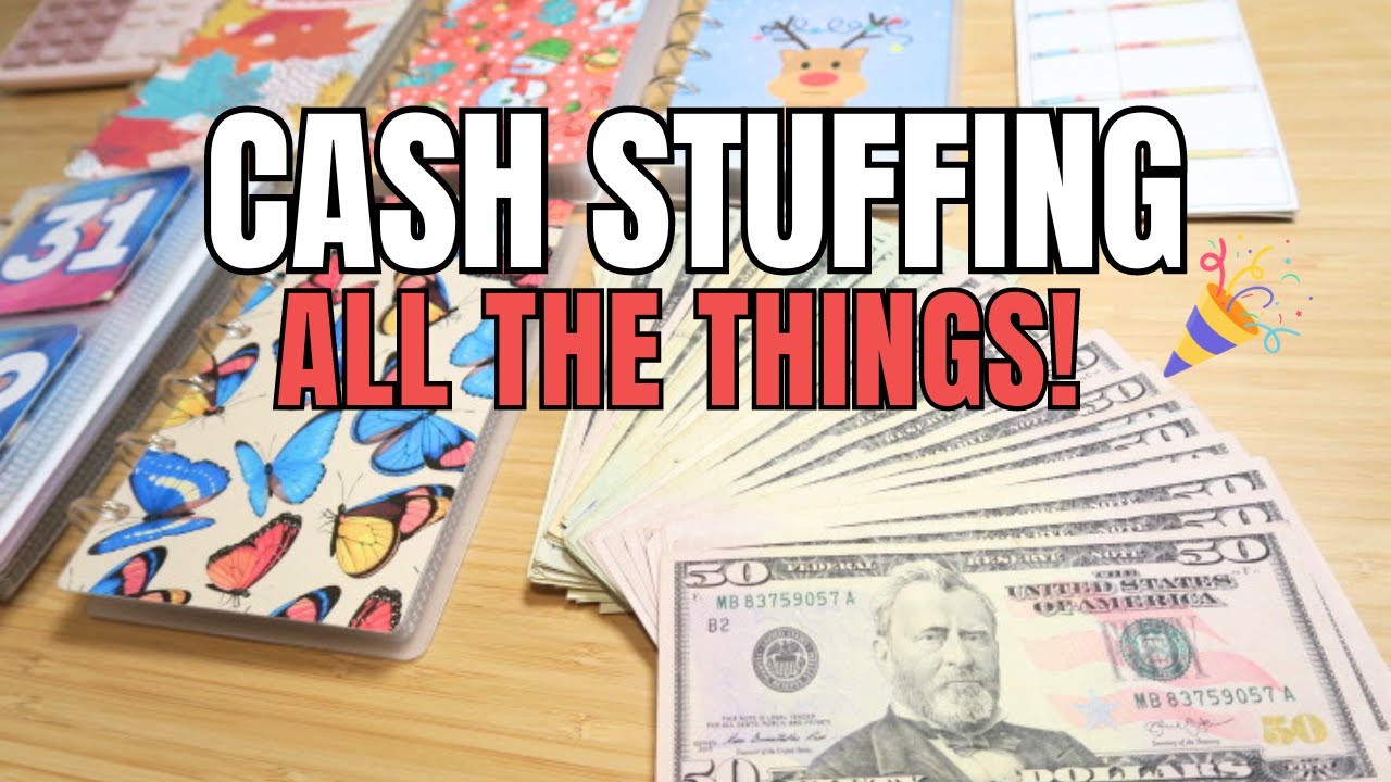 NOVEMBER CASH STUFFING 2023 | SINGLE MOM CASH STUFFING | LOW INCOME | JORDAN BUDGETS