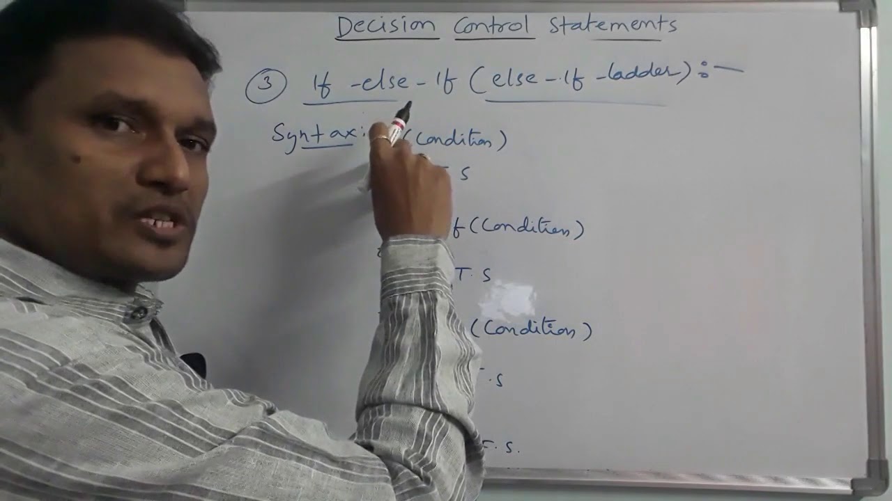 Conditional statements in c | Decision Control statements in c | C Programming | in telugu