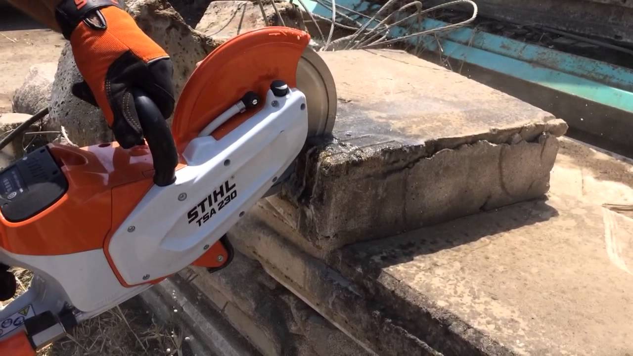 משור דיסק נטען סטיל  STIHL TSA 230 cordless cut-off machine-TSA 230
