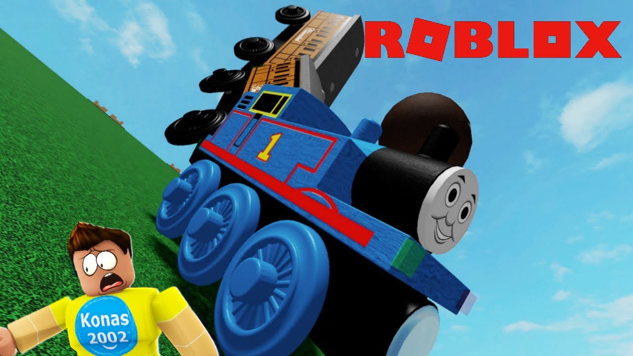 Epic Roblox Thomas Wooden Railway Crashes! 🚂💥 | Konas2002 Roblox Gameplay
