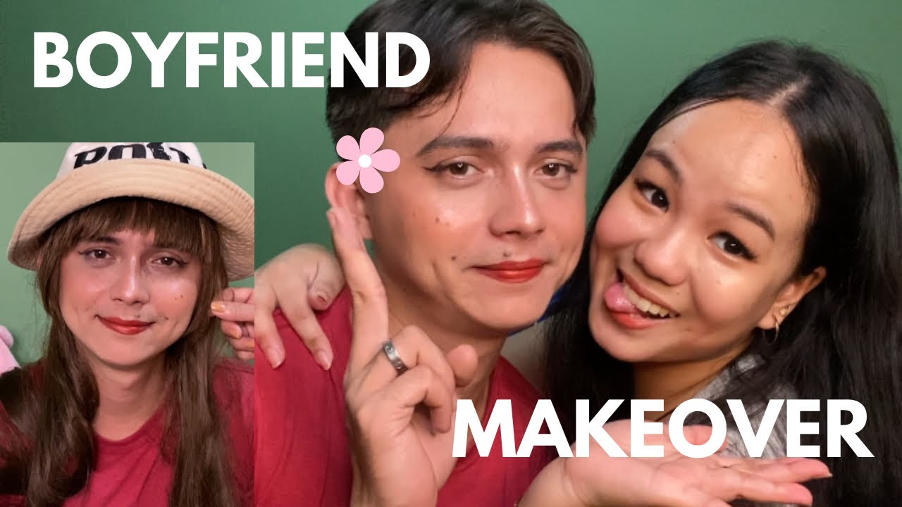 Doing My Boyfriend's Makeup!😛| Collette Cantada ♥️