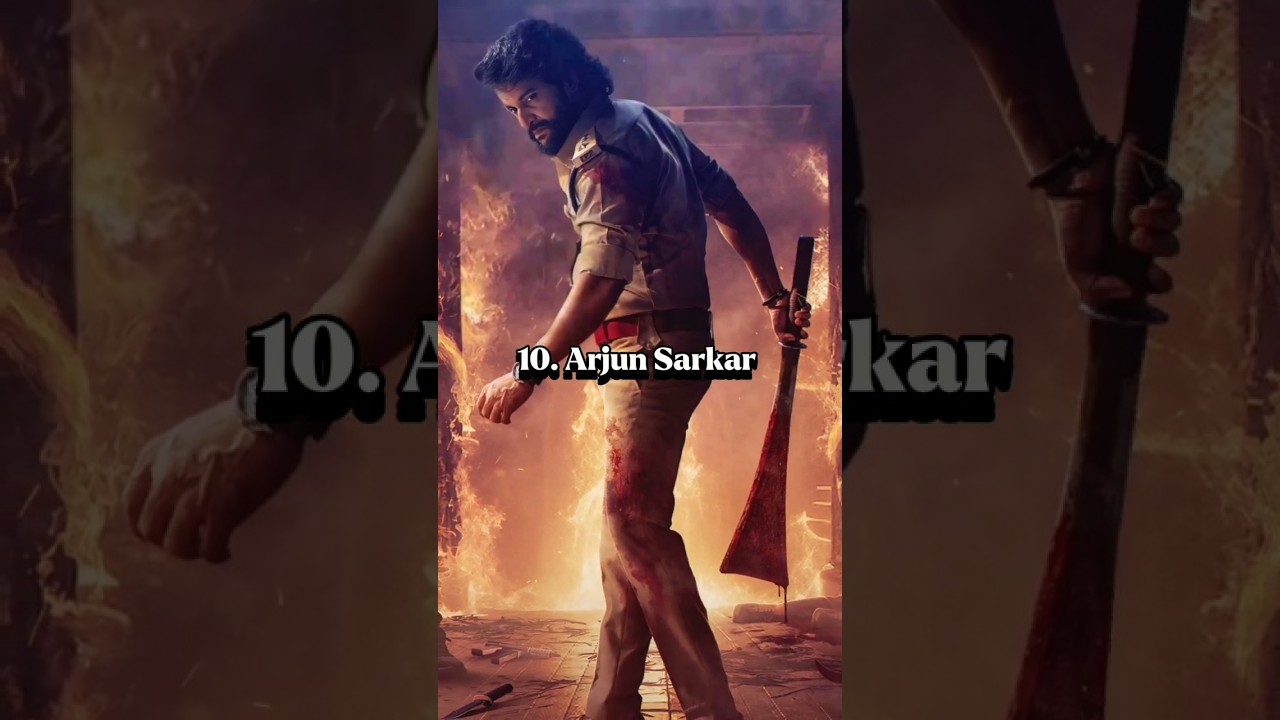 Top 10 Most Violent And Powerful Characters Of Indian Cinema 🔥👑😈 #trending #youtubeshorts