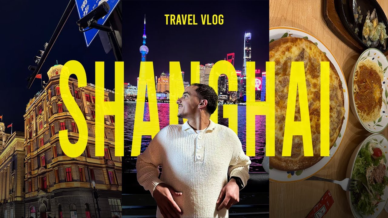 SHANGHAI TRIP-رحلة إلى شنغهاي 🇨🇳✨ | اكتشف معي سحر المدينة الحديثة