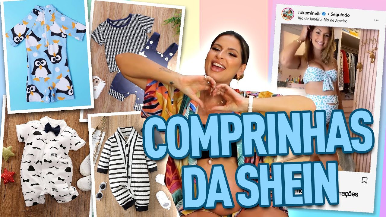 COMPRINHAS DA SHEIN 🤍 Roupas para a mamãe e para o bebê