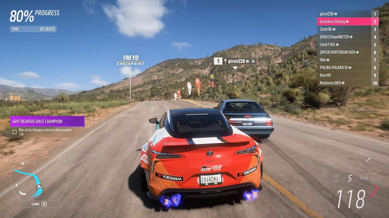 Forza Horizon 5 - Widebody Lexus LC500 w/ The Most Exquisite V10 (A-Class)