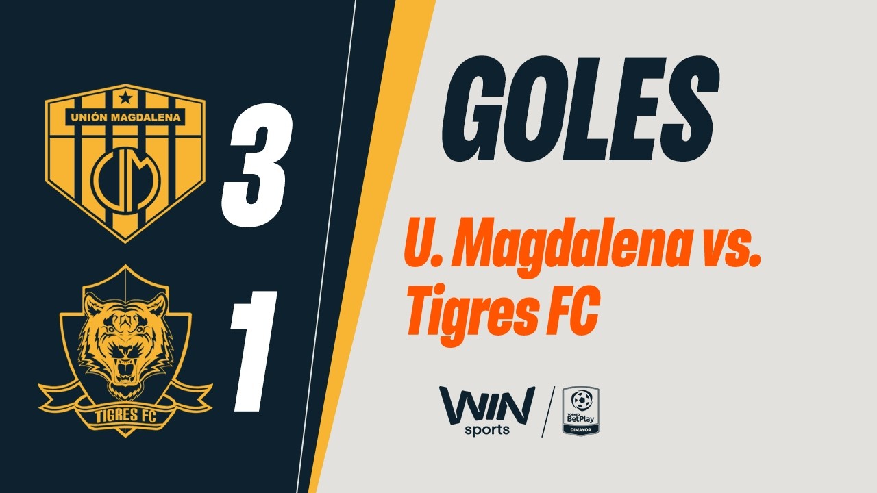 Unión Magdalena vs. Tigres FC (goles) | Torneo BetPlay Dimayor 2026-1 | Fecha 6