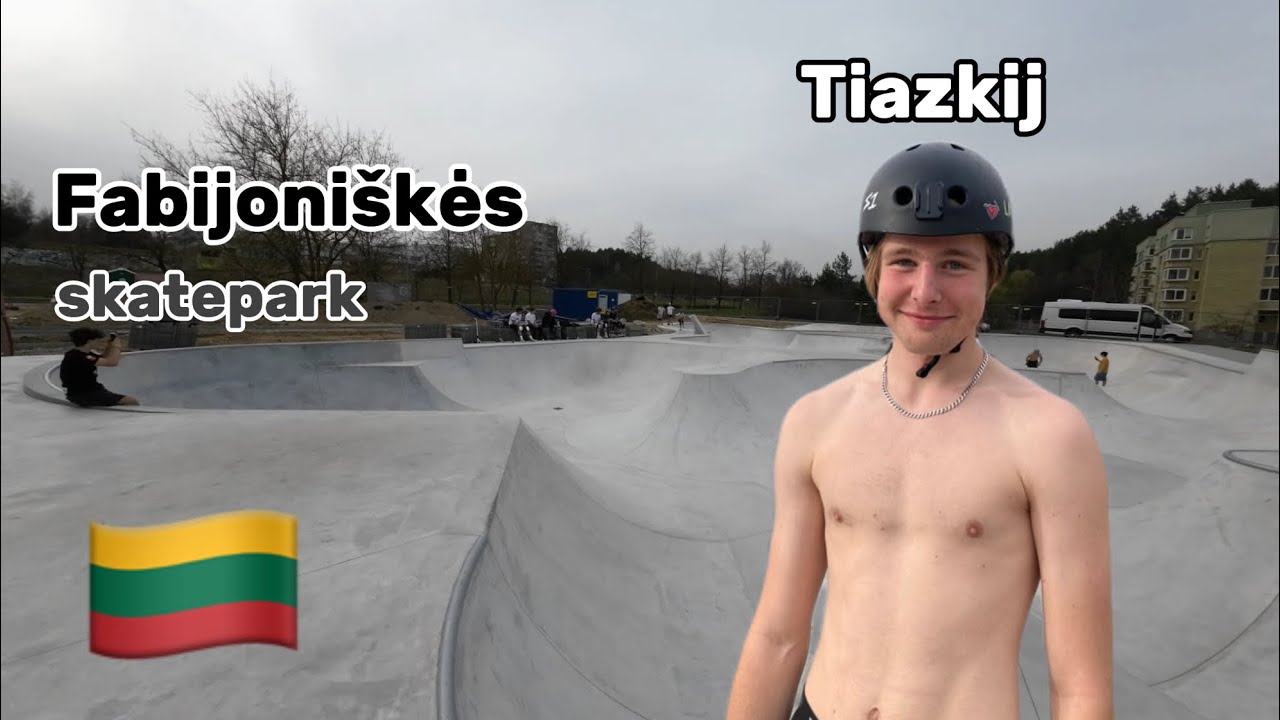 Naujas Vilniaus Skateparkas?😱 Vieno Iš geriausiu Lietuvos🇱🇹 Raiderio Triukai🔥