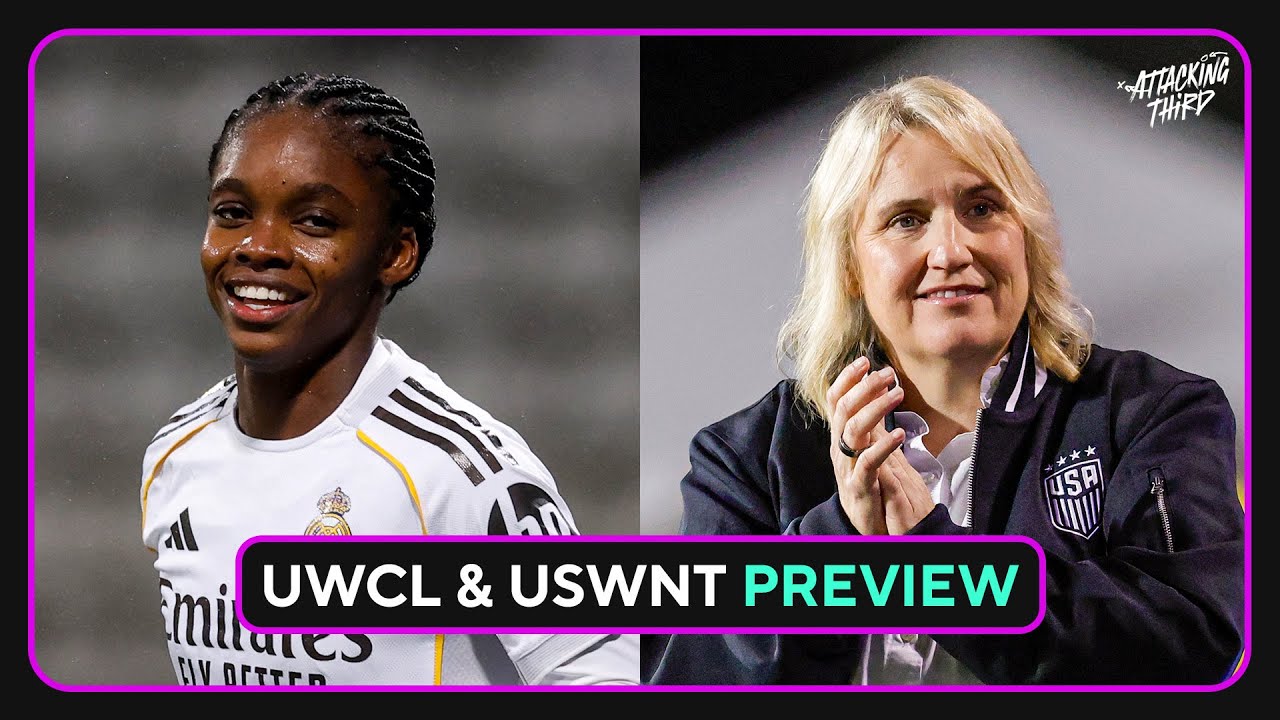 UWCL KO Phase Playoff 2nd Leg Preview | USWNT Roster Reaction | Soccer ➡️ Olympics | Attacking Third