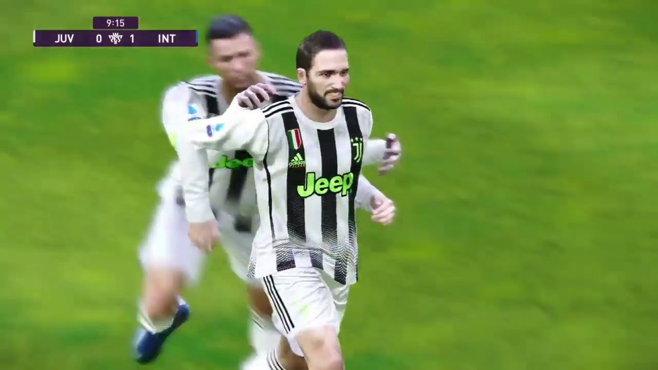 PES 2020 - Gonzalo Higuain goal in semirovesciata