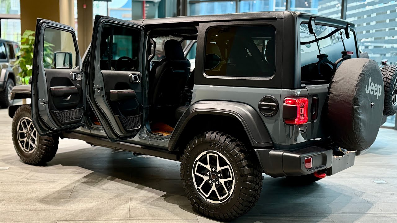 New Jeep Wrangler Rubicon (2025) - King Off Road SUV 4x4 | Anvil Color Exterior Interior