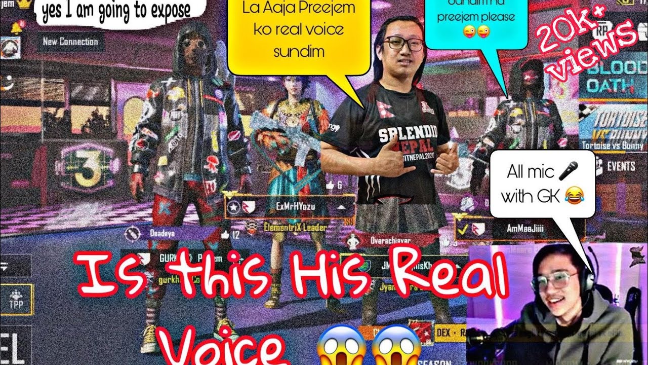 Revealing My Real Voice For The First Time 😳😳 //Shocking Reaction @MrHyozu