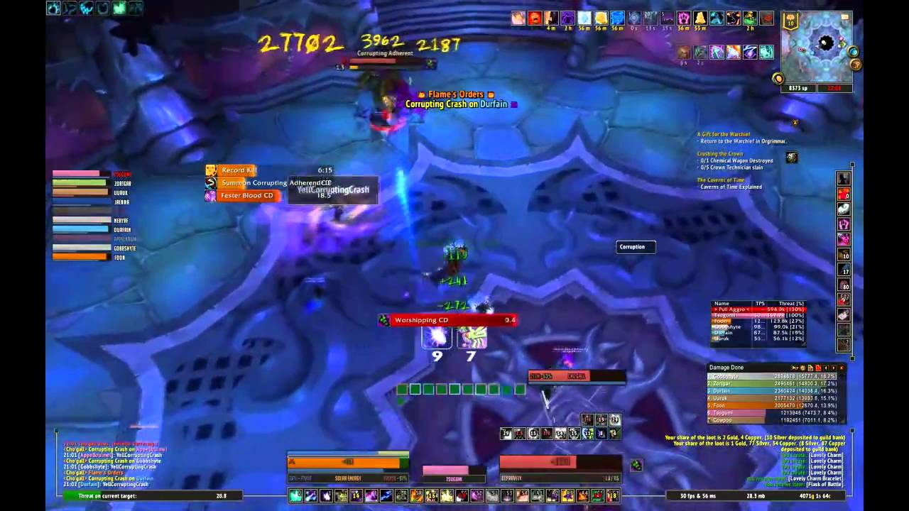 Ironic versus Cho'Gal 10-man Normal