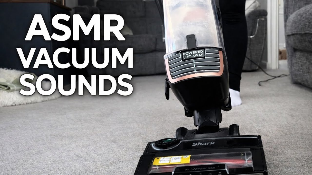 Vacuum My Living Room With Me | ASMR Vacuum Sounds for Relaxation & Sleep
