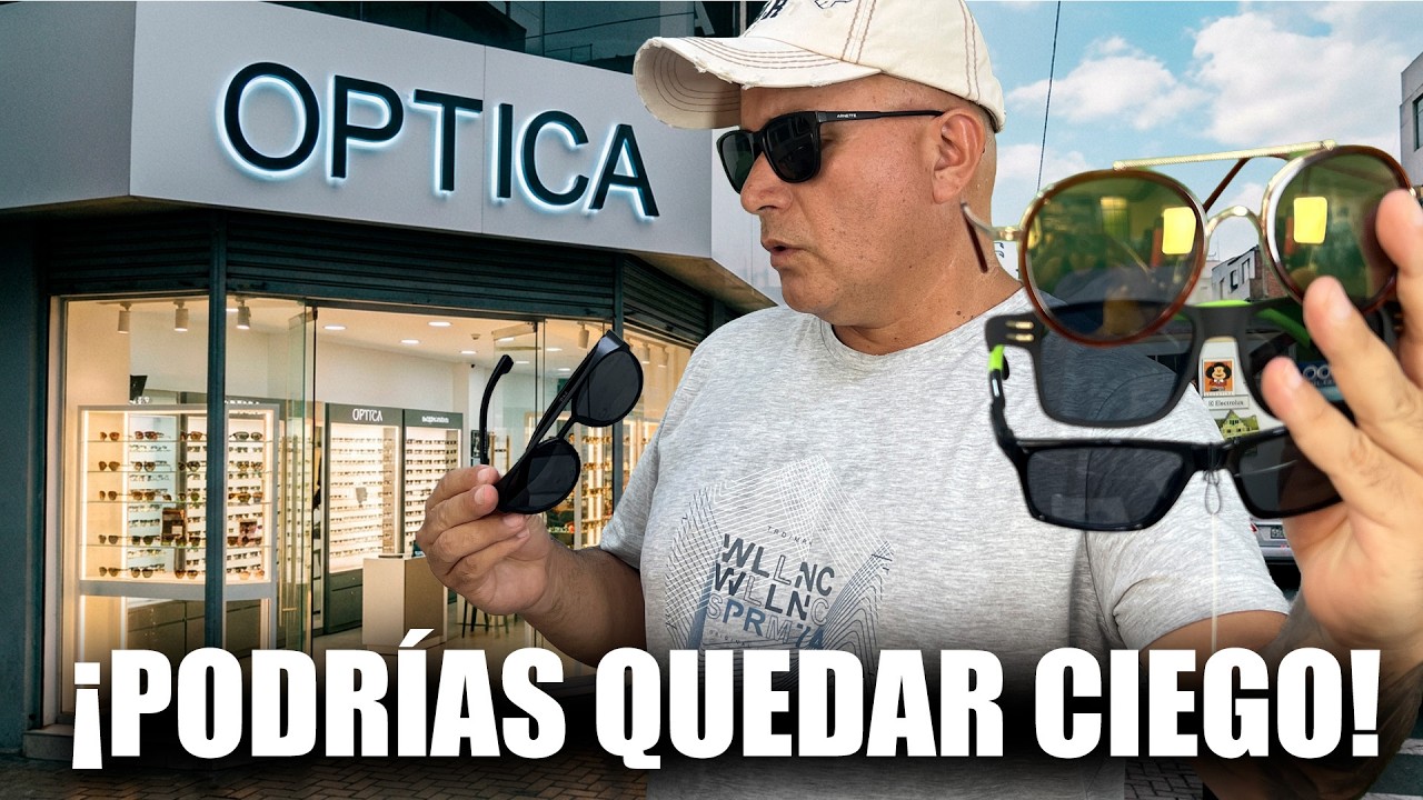 👓 Puse a prueba los LENTES DE SOL más VENDIDOS | Toda la verdad sobre el FILTRO UV | Dilo Nomás
