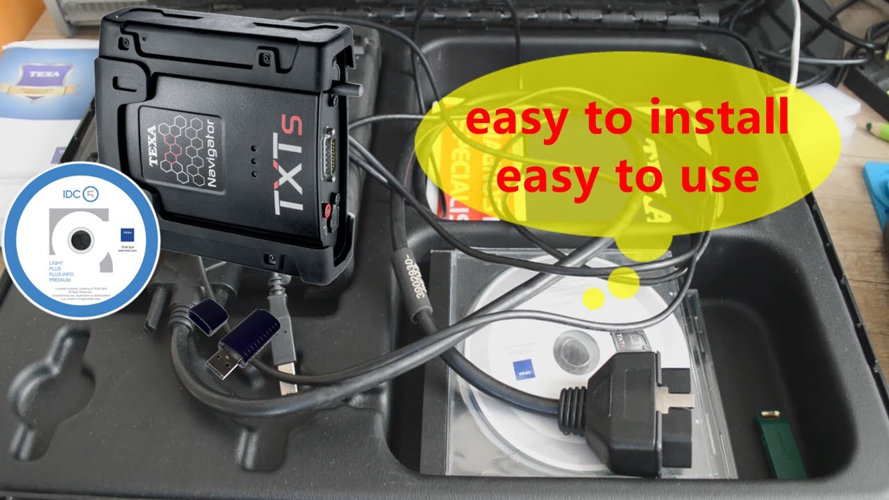 Texa Navigator TXTs. Car and Truck Diagnostics. Software Instal.