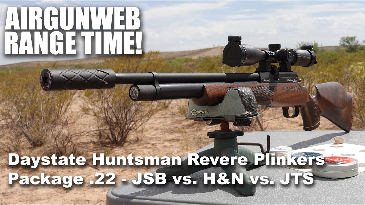 Daystate Huntsman Revere .22 Plinkers Package w/ MTC Optics JSB - H&N - JTS Pellet Shootout!