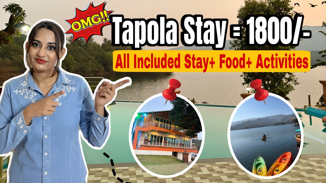 🌊 Most Budget Stay in Tapola | ₹1800 Only 😱 | Stay + Food + Activities | Finding India