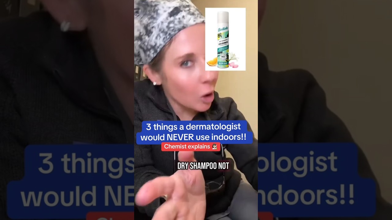 Don't use dry shampoo?? 😱
